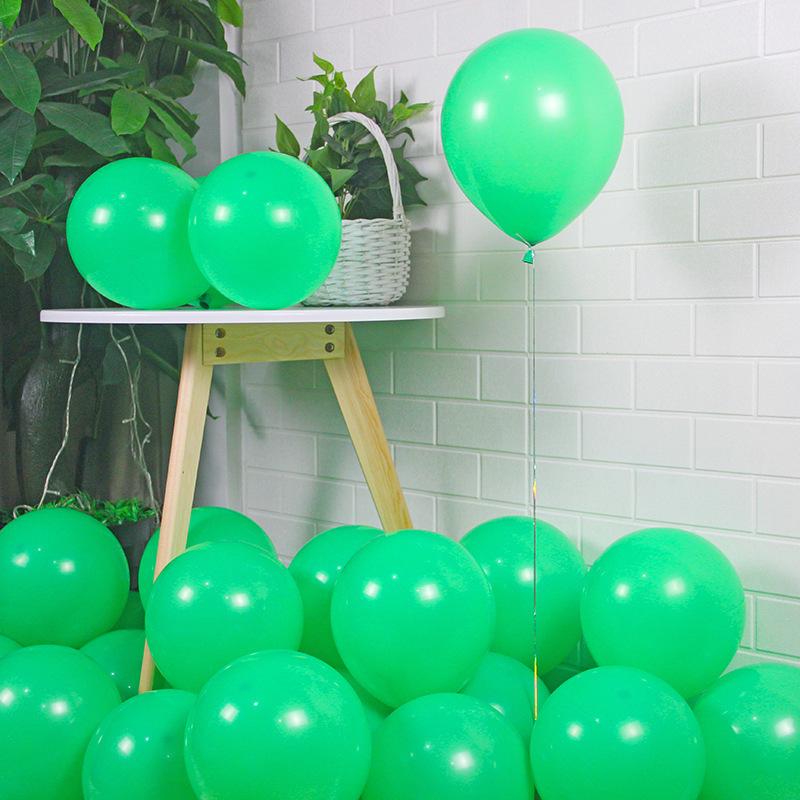 Thickened 10-Inch Matte Balloons - 1,000 Pieces for Weddings & Birthdays