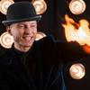 Christmas Men Women Magician Hats CapsGentleman Jazz Hat Top Hat Black Red Party Bowler Hat Bombin Hat Stage Theater Costume