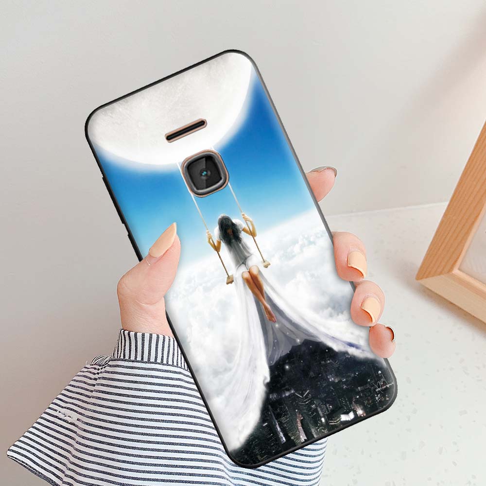 Voor Nokia 225 4G Hoesje Beschermende Telefoonhoesjes 215 4G Achterkant voor Nokia 215 4G Siliconen Leuke Bumper Voor Nokia225 TA-1321 2,4"