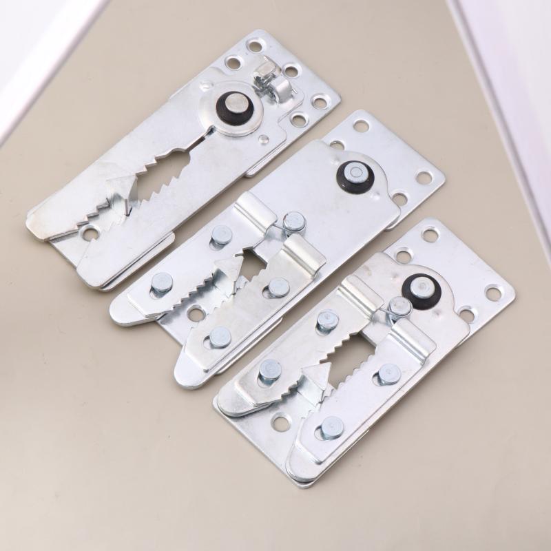 1Set Sofa Couch Sectional Connector Snap Metal Bracket Hinges For Furniture Accessories Tool