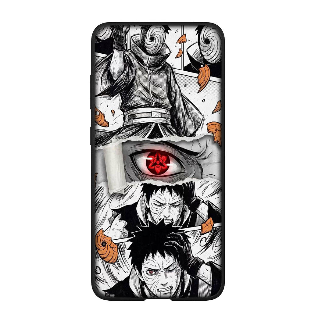 Phone Case for iPhone 17 15 16 Plus Redmi Note 14 12 11 13 Pro Max Huawei P30 P20 Lite OPPO A60 A40 A80 A38 A54 Tobi Uchiha Obito Anime Narutos Cover