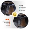 For Cadillac Escalade - ABS carbon fiber car central control gear panel frame cover sticker car interior accessories