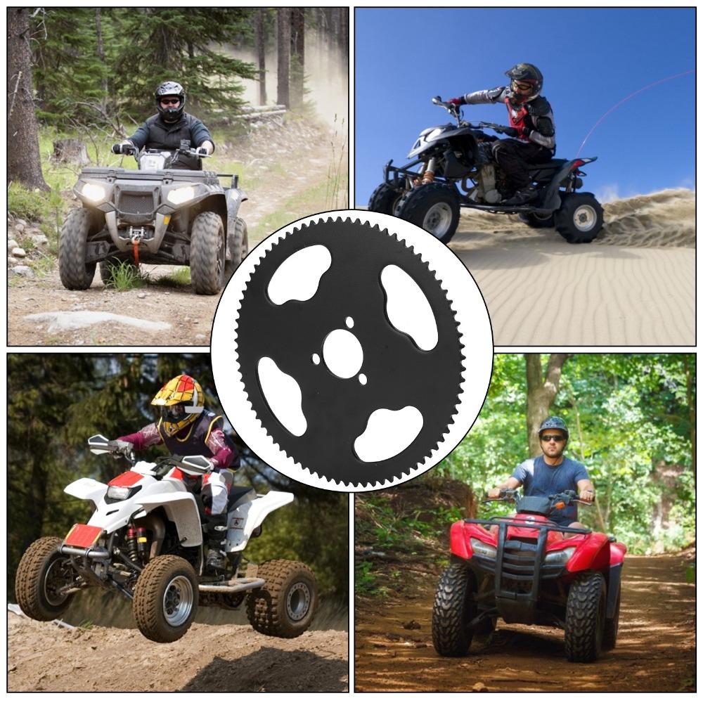 Steel Chain Wheel 3 Holes Replacement Sprocket Durable Chain Drive Gear Mini Motorcycle