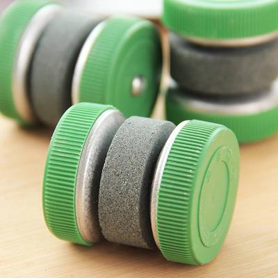 Double Sides Cutten Device Sharpener Round Grinding Wheels Sharpening Stone Whetstone Kitchen