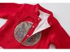 Chinese Style Baby Romper Set: Autumn/Spring Outing Outfit for Boys - Perfect for First Birthday, Full Moon, or Hundred Days Celebration.