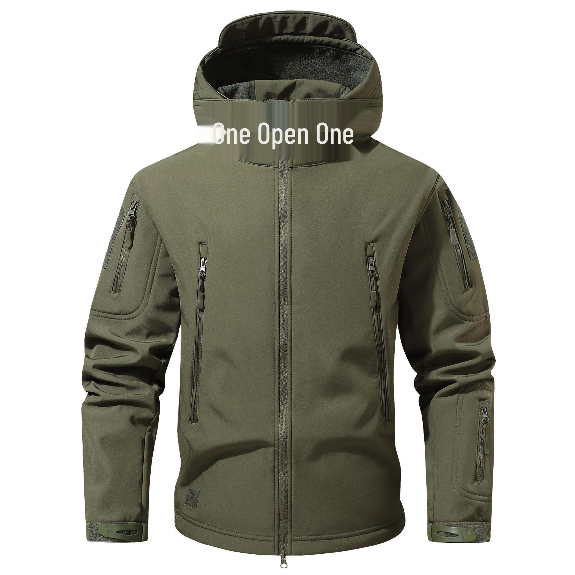 

Men s All-Weather Camouflage 3-in-1 Jacket: Fashionable, Breathable, and Perfect for Outdoor Sports. Double Extra Large