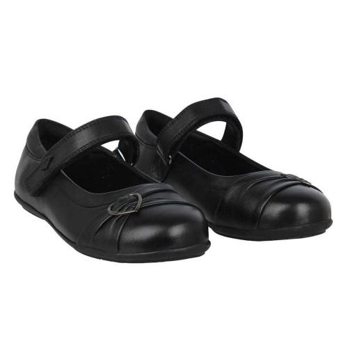 Lee Cooper Girls Loreto Classic Leather Flat School Shoes