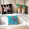 Cartoon B-BoJack B Cozy Soft Pillow Case for Sofa Living Room Home Office Decor Protective Covers