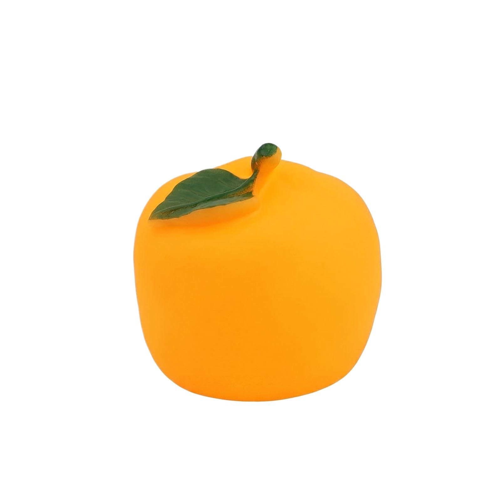 

Fruit Shape Stress Relief Squeeze Toy for Bathroom Use Soft Silicone Decompression Sensory Toy for Adults and Kids One Size