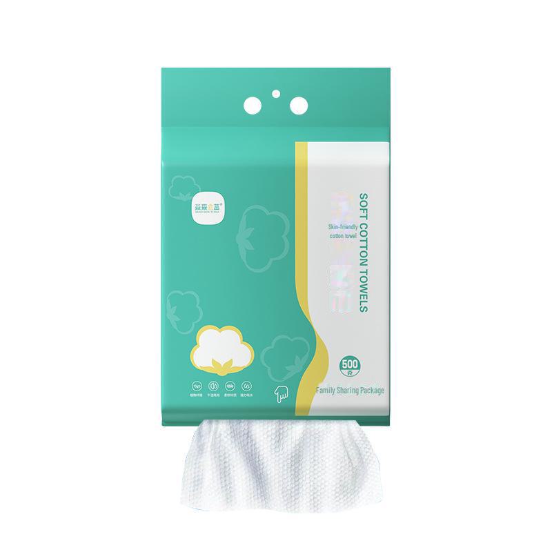 Serviettes jetables épaisses en coton à motif perlé pour salon de beauté