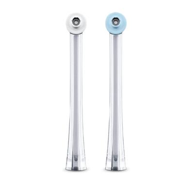 Sonicare AirFloss Replacement Brush Tips of 2 Replacement Tips for AirFloss Silver (Set Ultra) HX8032/02
