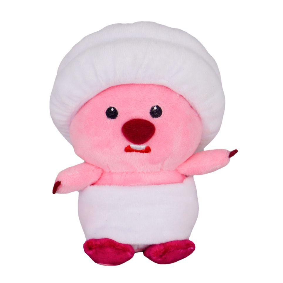 Weiches kuscheliges Loopy Pororo der kleine Pinguin Plüschtier Anhänger Schlüsselanhänger Weihnachtsgeschenk für Mädchen