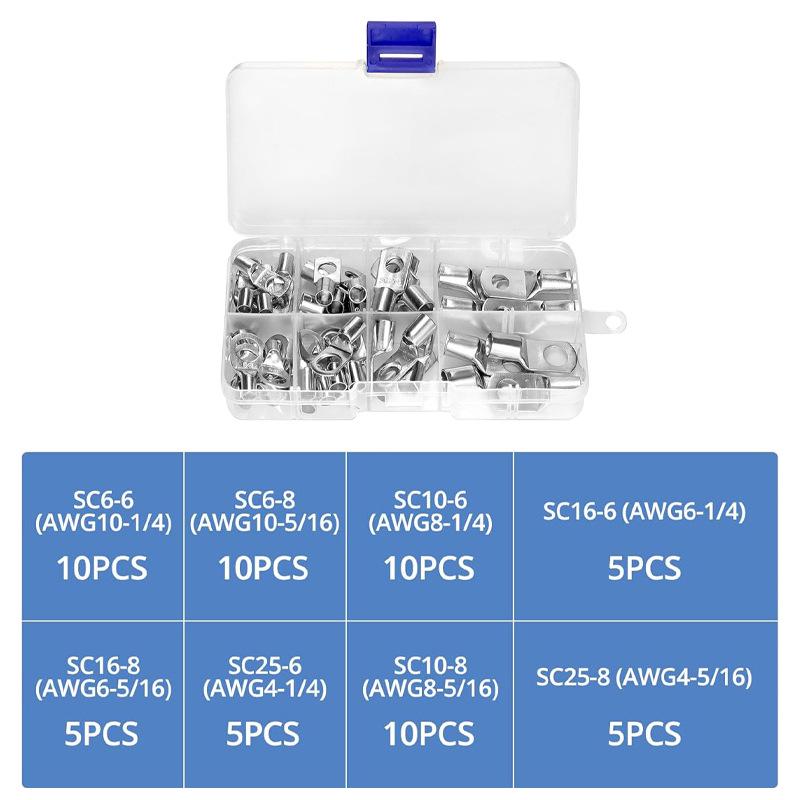 HX-50B Crimping Pliers Set for Large Copper/Aluminum Bare Terminals with Cable Cutter and Aluminum Handle.