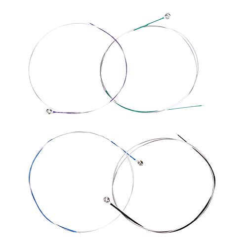 Set of 4 E, A, D, and G 4/4 Violin Strings, Long-Lasting, Compatible, Replacement Violin Strings