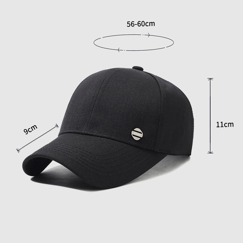 Men's Cap Spring Summer Sun Hat Middle-Aged Outdoor Baseball Cap