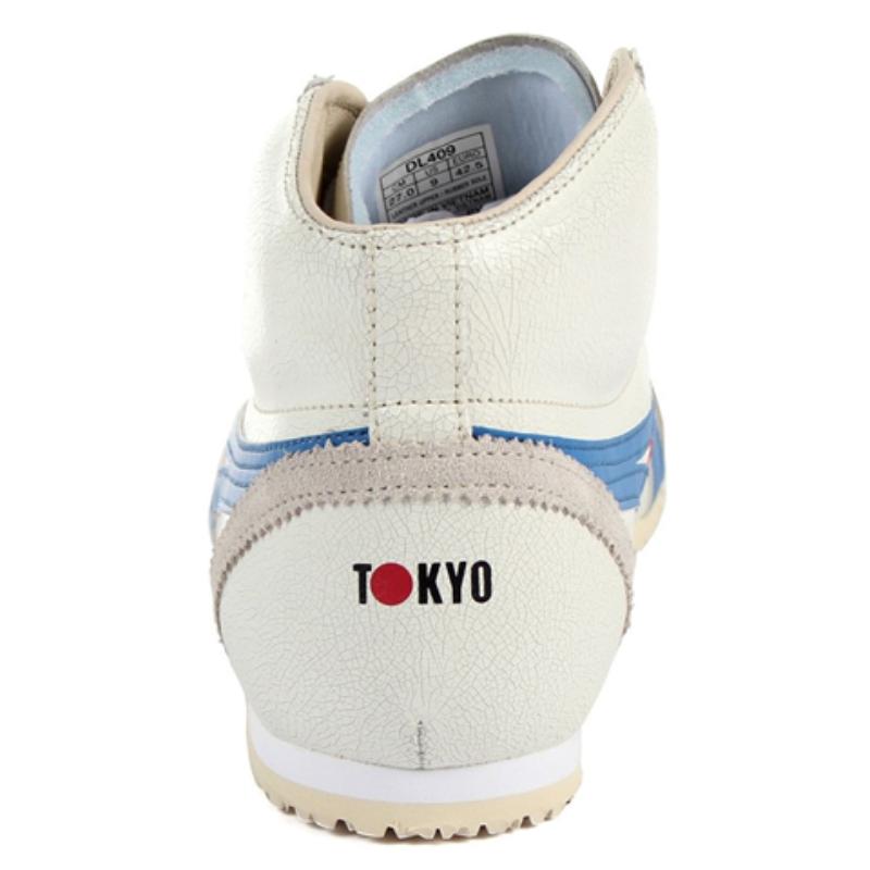 Onitsuka Tiger Mexico Mid Runner 'White Blue Red' Sneakers DL409-0142