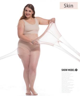 

Women Thin Tights Plus Size Seamless Pantyhose Of Large Sizes Nylons Lady Tear Resistant Super Elastic Magical Stockings Summer Fits 65-95kg