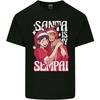 Anime Santa Is My Sempai Funny Christmas Xmas Mens Light Cotton T-Shirt Unisex T-Shirt