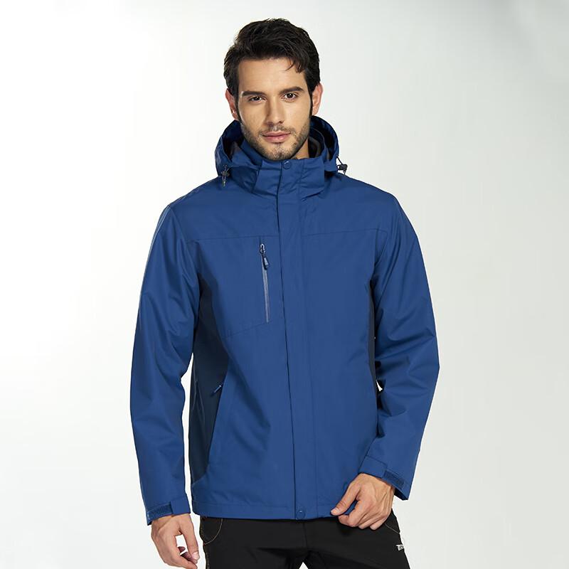 ZHINAI Unisex 3-in-1 Fleece Jacket XS-4XL