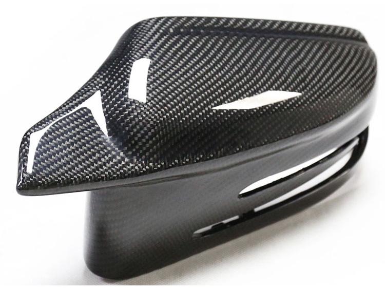 Kohlefaser Rückspiegelabdeckung für Mercedes A/B/C/E-Klasse & CLA W204/207/212/218
