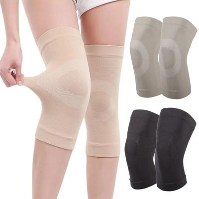 1Pair Compression Knee Sleeve for Men Women Cotton Knee Brace Leg Support for Running Pain Management Arthritis Pain Relief