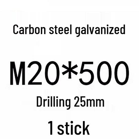 Extra Long Expansion Screws Set - Pull-Out Bolts M6/M8/M10/M12/M14/M16 in Various Sizes (200x250x300x400)