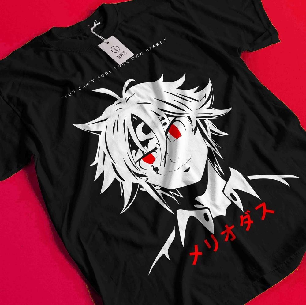 Seven Deadly Sins Shirt Meliodas T-Shirt Escanor Tshirt Elizabeth Ban Diane King AA435