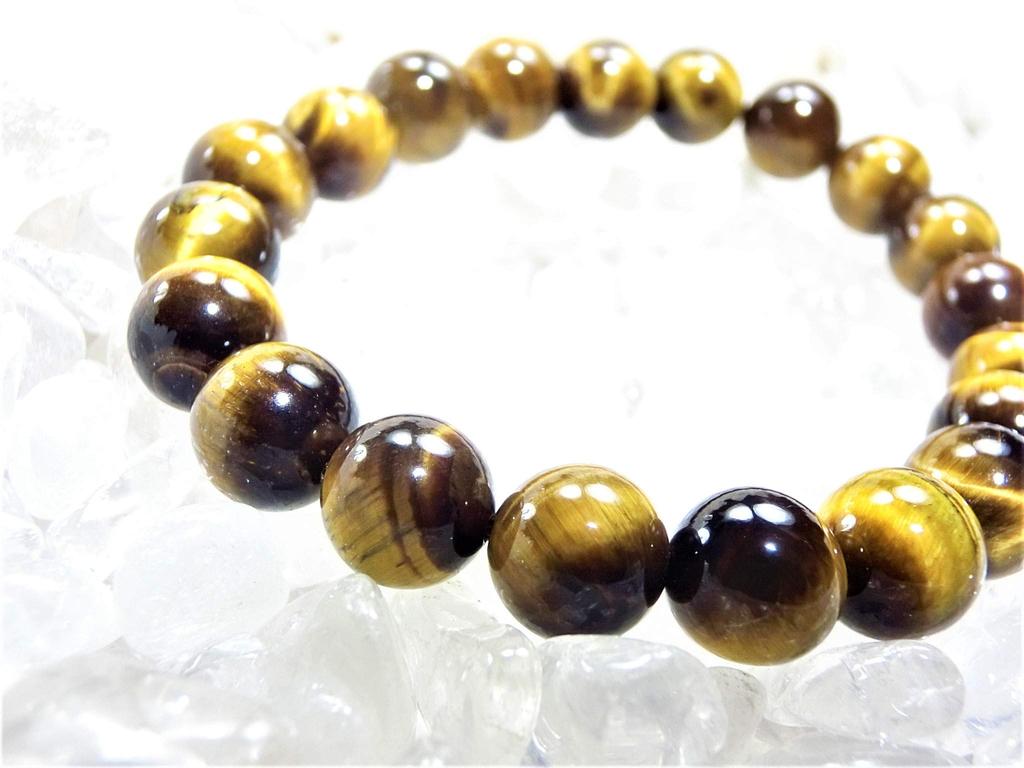 Eye for Men and a Protective Stone for Financial Career and Also Includes a Quartz Crystal for Approximately Suitable for General Tiger's Bracelet,