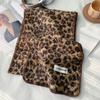Leopard Print Scarf Women's New Models Are Popular This Year, and the Explosion Is Thickened In Winter Korean Atmosphere. Neck Protection Scarves Are