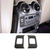 Carbon Fiber Rear Air Vent Heating Cover Trim Sticker For Hummer H2 2003-09