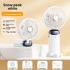 Přenosný Mini Stolní Ventilátor pro Studenty do Koleje Tichý Kancelářský Závěsný na Krk s Malým Ventilátorem Drženým v Ruce
