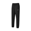 Solid Color Mid Waist Knitted Sports Pants Men Bottoms Black JF3332