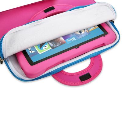 Tablet-Hülle für Grundschule Passt für Zoll Chromebook Peripheriegeräte Kompatibel mit iPad 2022 iPad Air iPad iPad Pro Fire HD und Surface Rosa Schüler,