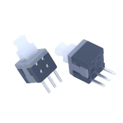 10Pcs 5.8 * 5.8 Mm Self Locking Unlocking Key Switch 3 Pin Self Locking High Head Flat Head Self Locking Switch Pin