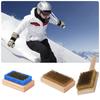 Horsehair Ski Waxing Brush Wooden Handle Brush Snowboard Tool Snowboard Brush  Winter Sports