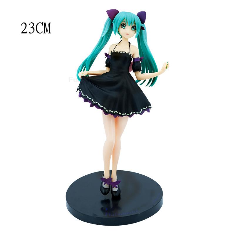Anime Figure Wedding Dress Action Figures Kawaii Swimsuit Vocaloid PVC Collectible Model Playthings Girl Gift Idea