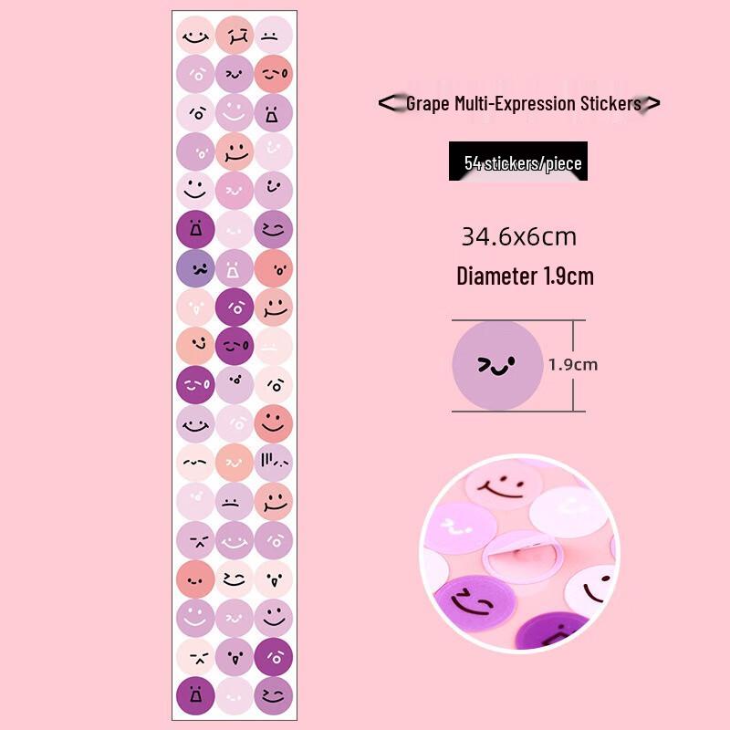 Emoji DIY Stickers Set