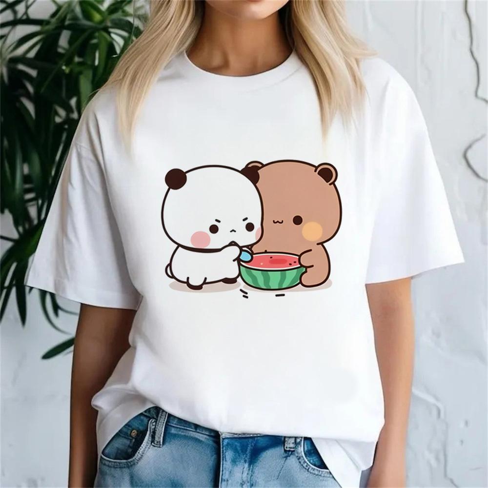 Футболка Bubu Dudu Женская Дышащая Пастельная Модная Винтажная Цветная Футболка Корейская Одежда Хип-Хоп Уличная Одежда Женская Панк S