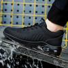 Fashion New Styles Men Safety Boots with Steel Toe Cap Anti-smash Work Sneakers Safety Shoes Men Indestructible Work Boots Hiking Shoes