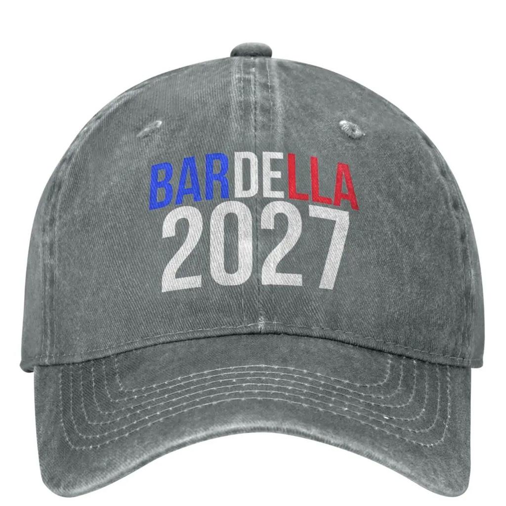 Vintage 2027 Bardella Collection Casual Baseball Cap Spring President Election France Trucker Hat Hats Unisex Baseball Caps
