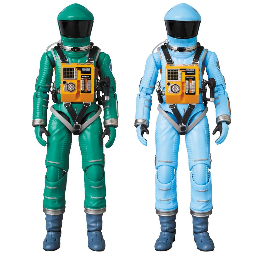 MAFEX A Space Odyssey Space Suit Light Blue Approximately 160mm Movable Figure No.090 2001 Version, Tall, Painted,