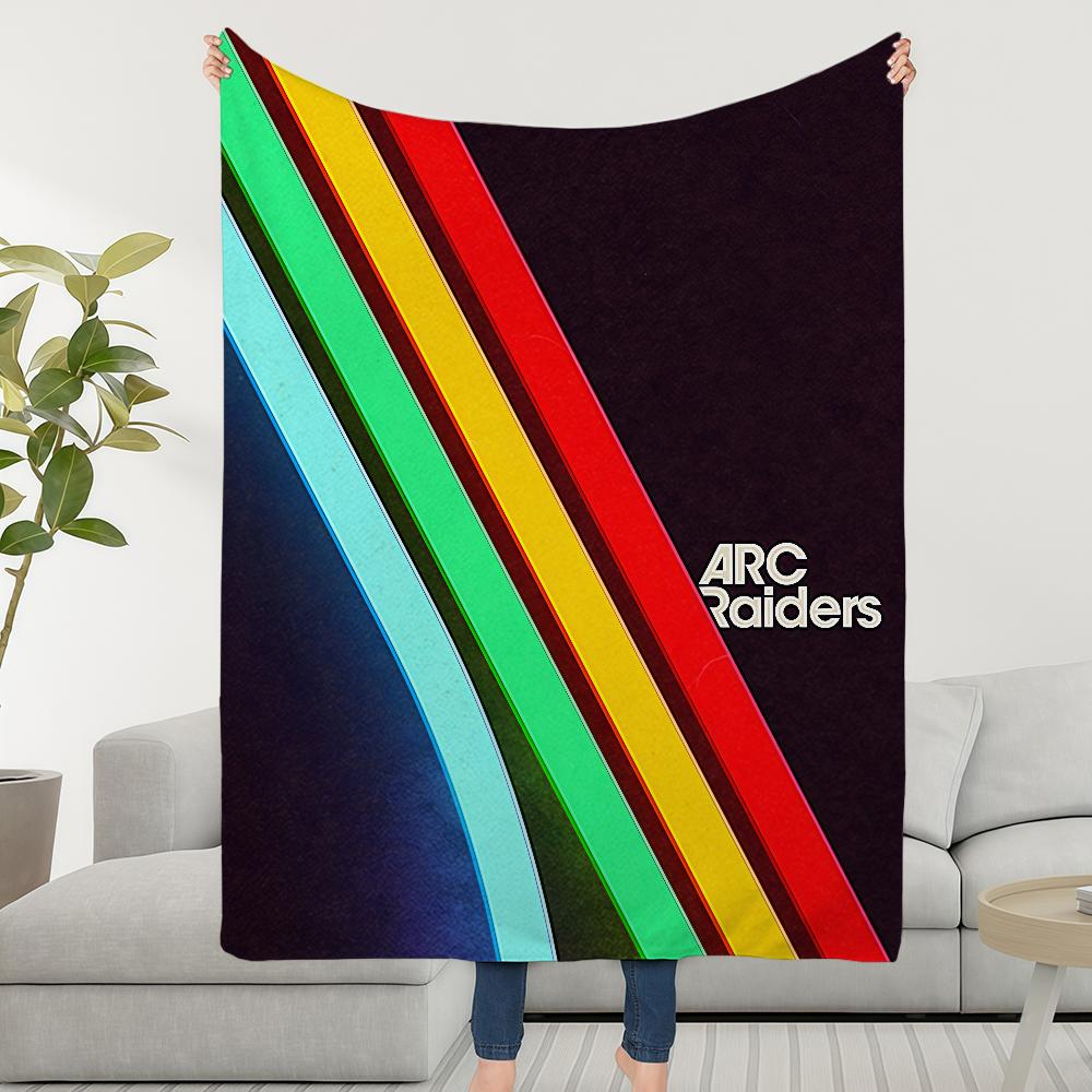 A-ARCS-ES R-RaiderS-ES Video Game Blanket Soft Warm Furry Throw Super Kids Toys Bed Sofa Car Cradle