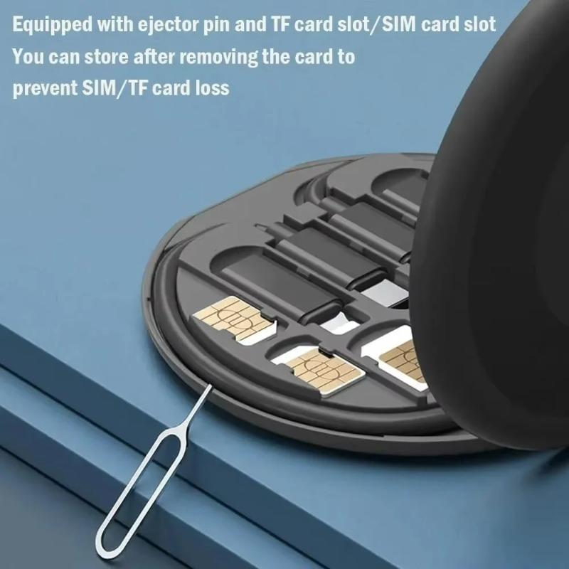 5-in-1 Multi-Port USB C Charging Kit - 60W PD Fast Charger with Type C/Lightning/Micro Adapters for Travel & Office Use