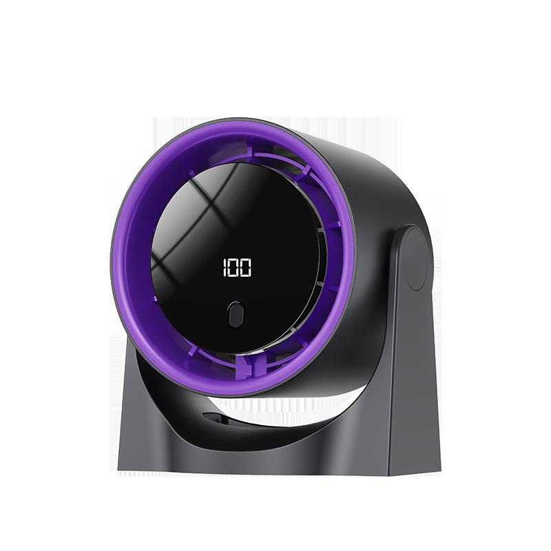 Portable USB Mini Clip Fan with Light for Home, Office, Dorm