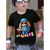 European Sizes Little Boys T-Shirt Soft And Comfortable Everyday Top, Suitable for Home, Outdoor, And Sports Activities, Comfortable And Breathable