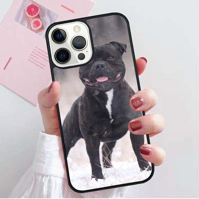 Staffordshire Bull Terrier Staffy Dog Phone Case For iPhone 17 Air 15 16 Cover 14 13 Pro Max 12 11 Pro Max Max Plus