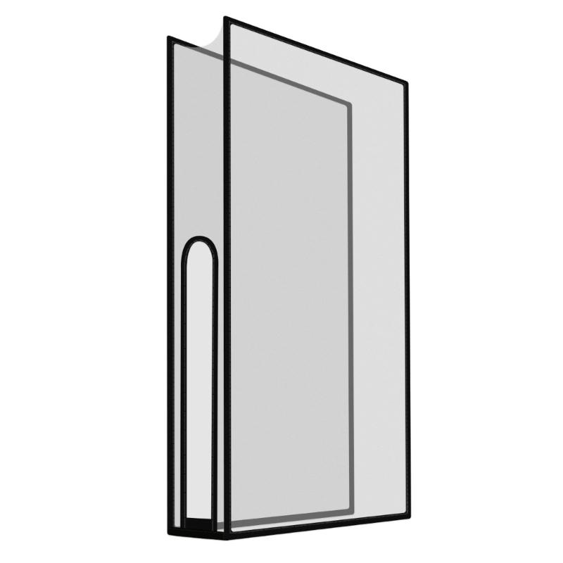 Universal Translucent Dust Shielding with Vertical Orientation Designs Gaming setups Accessory Suitable for P5  Consoles чёрный