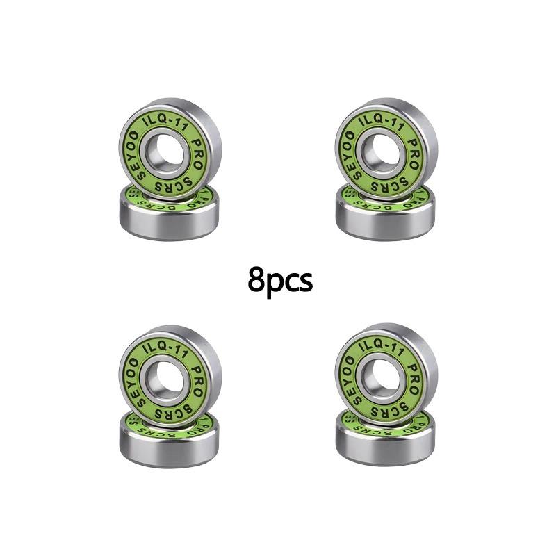 Precision 608 Skateboard Bearings ILQ‑11 High‑Speed Longboard Bearings for Smooth Drifting Cruising Skateboarding Accessories