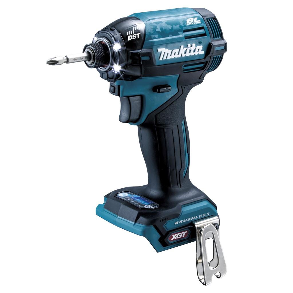 Makita Oppladbar muttertrekker 40Vmax Selges separat TD002GZ (Blå) Batteri/lader/etui