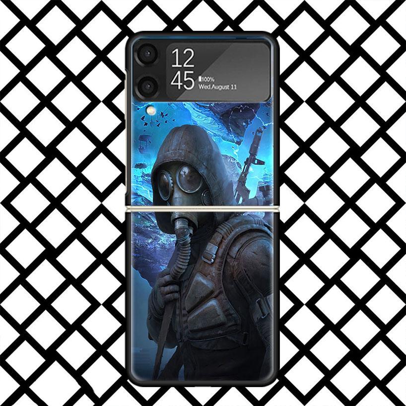 Game S-Stalker Phone Case For Samsung Z Flip 7 6 5 4 3 Galaxy ZFLIP7 ZFlip6 5G Flip5 Flip4 Flip3 5g Black Hard Cover